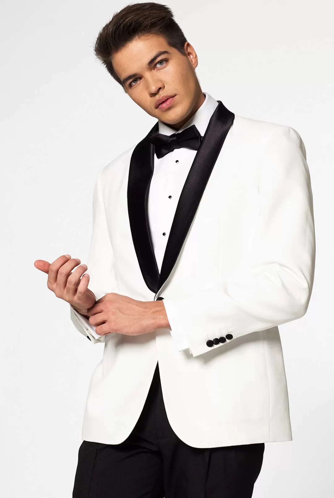 Examen Smokings | Kerst Smokings | OppoSuits Pearly White