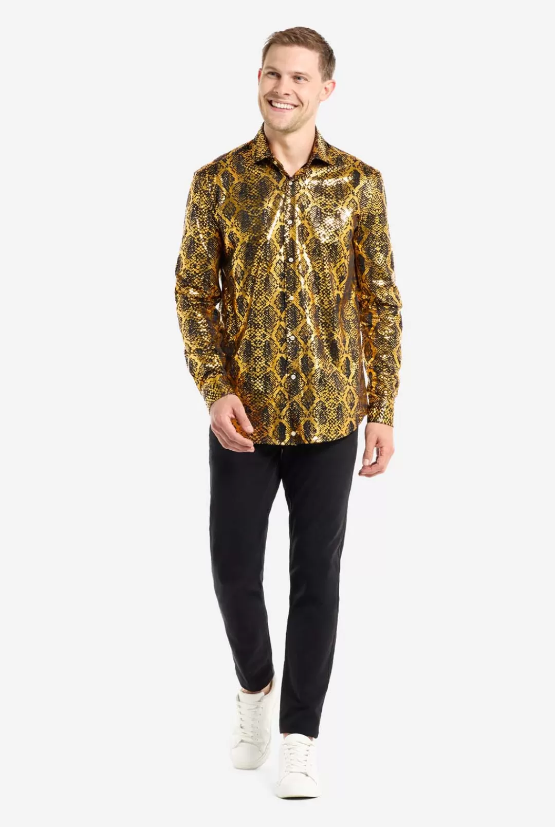 Halloween Overhemden | OppoSuits Shiny Snake